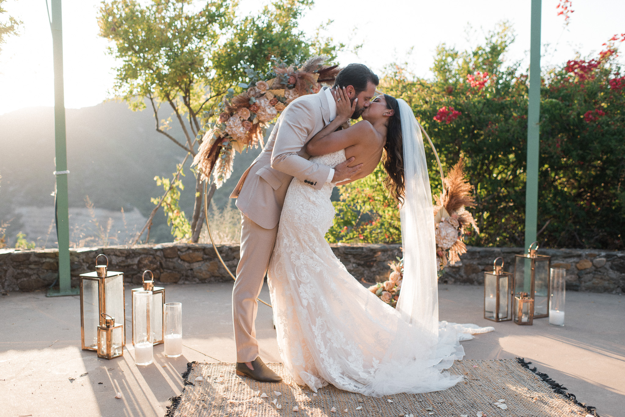 Botanical Gardens Crete elopement